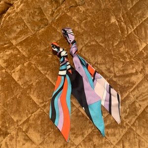 Emilio Pucci Silk Shoe Strings